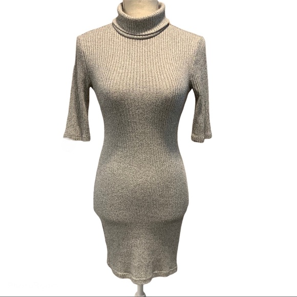 topshop turtleneck sweater dress